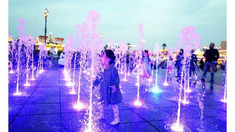 الامارات | من القرية العالمية.. نداء أخير مبلل بالفرح