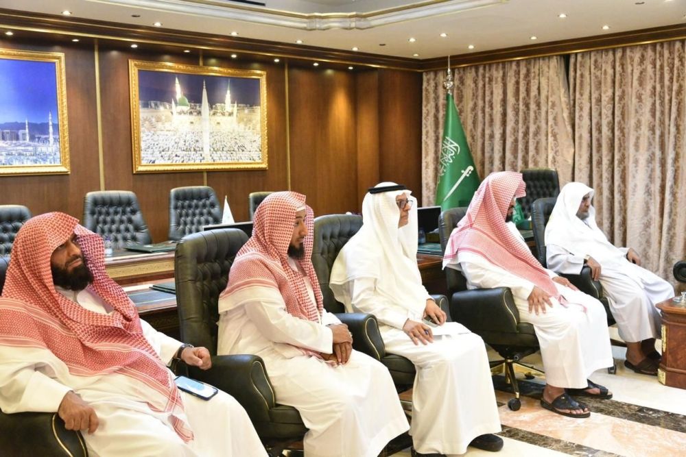 صور.. تدشين أكبر برنامج عالمي لتعظيم السنة النبوية بالمسجد النبوي