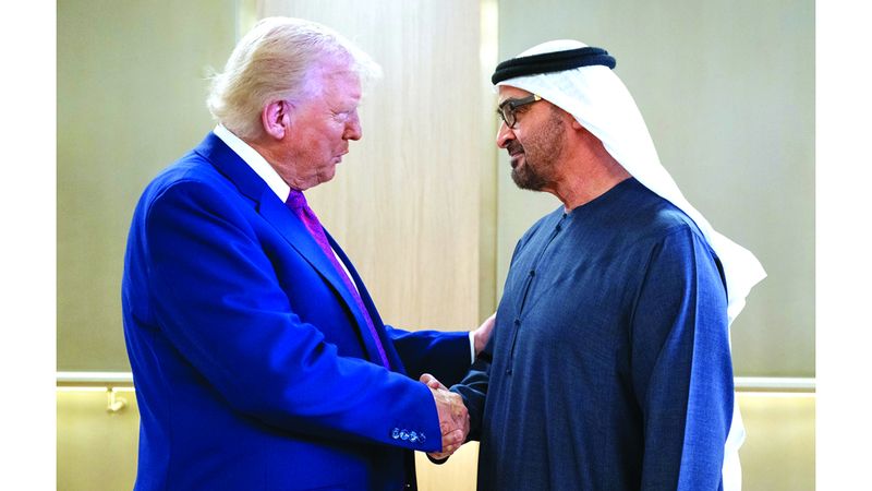 الامارات | ترامب: محمد بن زايد قائد عظيم ورائع