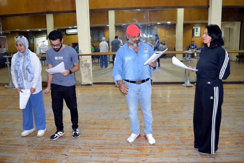 لقاء الخميسي وفريد النقراشي في بروفات «الملك وأنا».. عرض استعراضي يُشعل مسرح البالون – صور