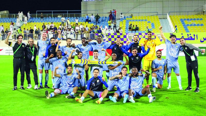 الامارات | الظفرة ودبا ينشدان التأهل لدوري المحترفين من بوابة الجولة الـ 28