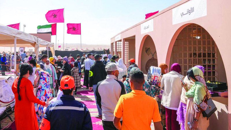 الامارات | جناح الإمارات في «طانطان».. الموروث الثقافي بأبهى أشكاله