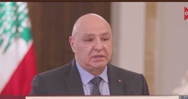 الرئيس اللبنانى: أشكر الرئيس السيسى على دعمه للبنان