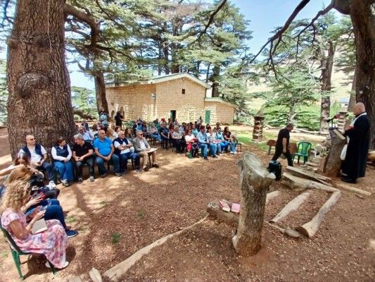 الأب جوني سابا أعلن خلال يوم للإعلاميين في غابة أرز الربّ عن إطلاق مشروع فيلم ضخم عن الفينيقيين من هوليوود