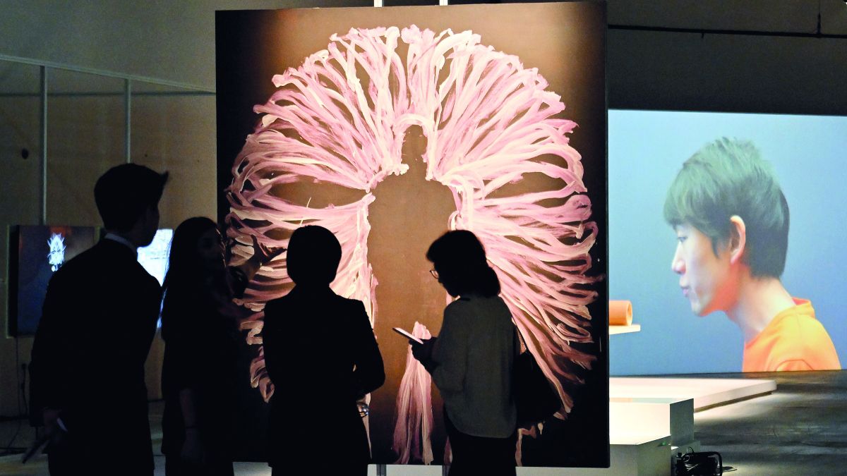 الامارات | «كلنا دوائر مفتوحة».. 48 نافذة على الفن الكوري في أبوظبي