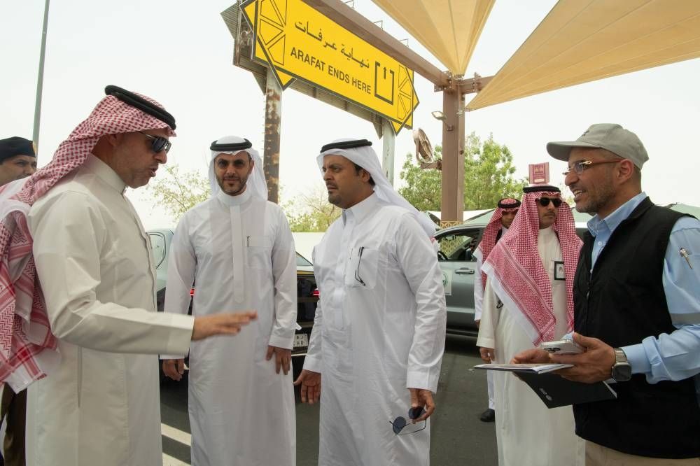 نائب أمير مكة يتفقد المشاعر للتأكد من جاهزيتها للحج