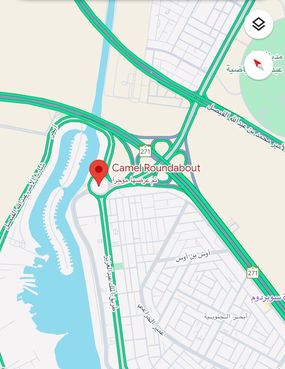 أمانة جدة لـ"اليوم": حل شامل لأزمة دوار الجمل.. وتطوير جسر الملك سعود قريبًا