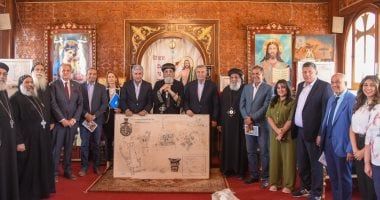 تفاصيل جولة البابا تواضروس ووزير السياحة لموقع أبو مينا الأثري ودير مارمينا بالإسكندرية