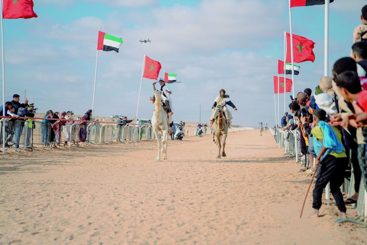 الامارات | جناح الإمارات يستقطب زوار موسم طانطان في المغرب