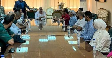 اللجنة الأولمبية تستقبل وفد دبلومة الإدارة الرياضية بـ "فيفا"