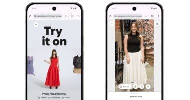 تكنولوجيا: ميزة مبتكرة من جوجل: جرّب الملابس على جسدك افتراضيًا قبل الشراء