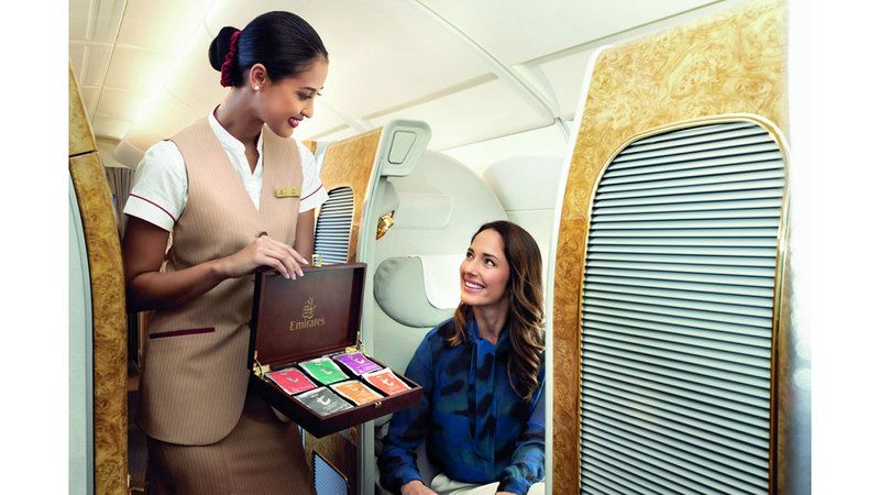 الامارات | 33 مليون كوب شاي على متن رحلات «طيران الإمارات» سنوياً