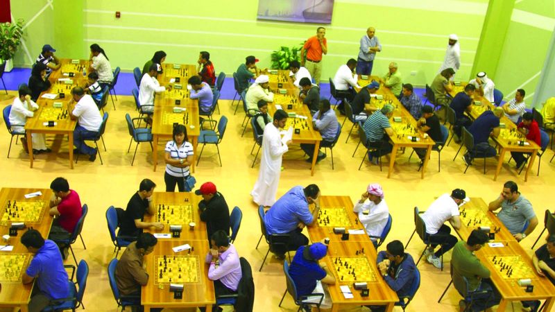 الامارات | 90 لاعباً من 23 دولة في بطولة دبي المفتوحة للشطرنج