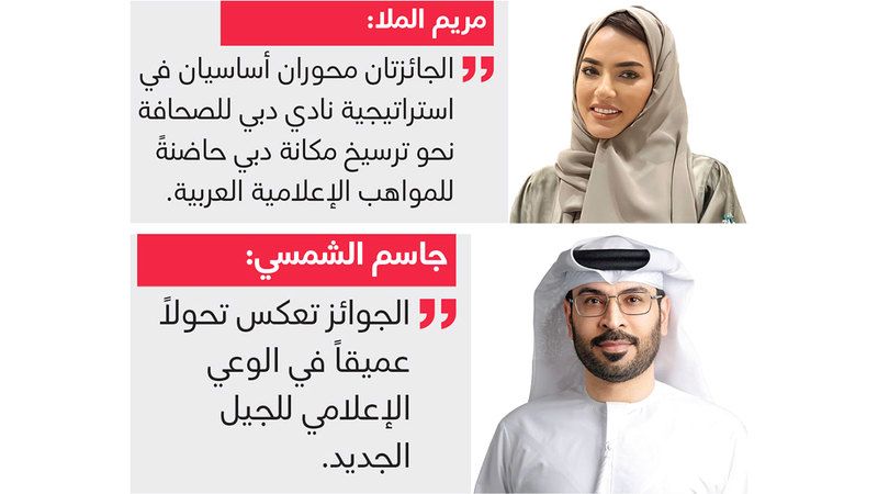 الامارات | تكريم الفائزين بجائزتَي «إبداع» و«رواد التواصل الاجتماعي العرب» 26 و28 مايو