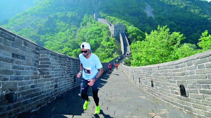 الامارات | الشحي: أعتز بإكمال مشاركتي في ماراثون سور الصين