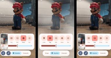 تكنولوجيا: أندرويد 16 يضيف رسوما متحركة بالذكاء الاصطناعى تعبر عن الطقس