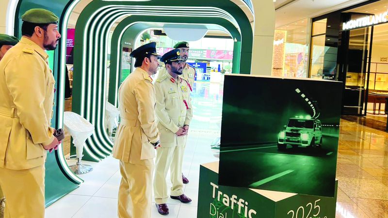 الامارات | شرطة دبي تنظم معرضاً مرورياً لمناقشة أبرز مسببات الحوادث