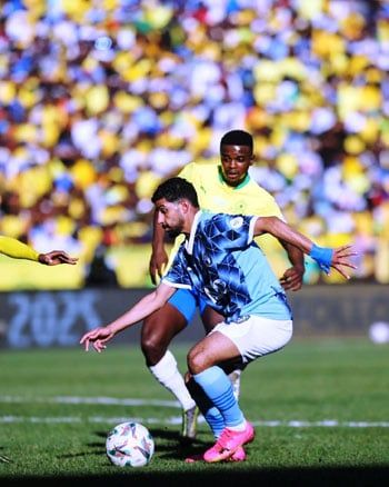 وليد الكرتى يسجل هدف التعادل لـ بيراميدز أمام صن داونز.. صور