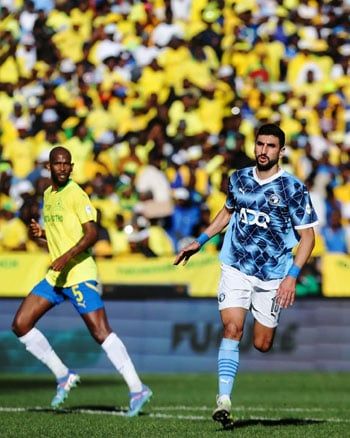 وليد الكرتى يسجل هدف التعادل لـ بيراميدز أمام صن داونز.. صور