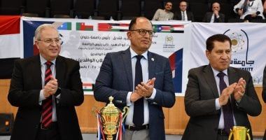 جامعة حلوان تعلن انطلاق المهرجان الرياضى الأول للطلاب الوافدين