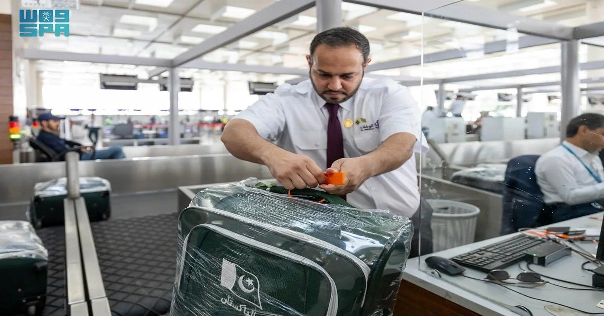 “فرز وترميز الأمتعة” تسهّل تنقل الحجاج من مطار إسلام آباد إلى مقر الإقامة بالمملكة