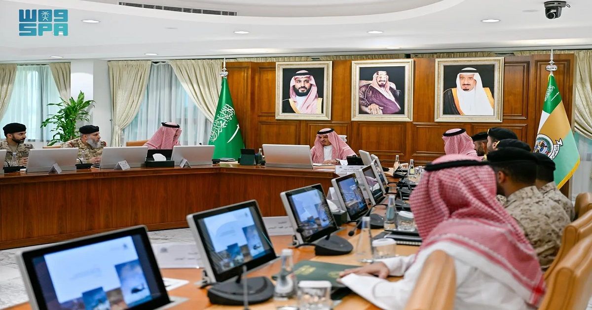 السعودية | نائب وزير الحرس الوطني يجتمع بوكيل شؤون المشاريع