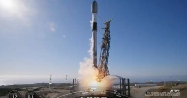 تكنولوجيا: سبيس إكس تطلق أقمار ستارلينك وتكمل هبوط الصاروخ المعزز رقم 450