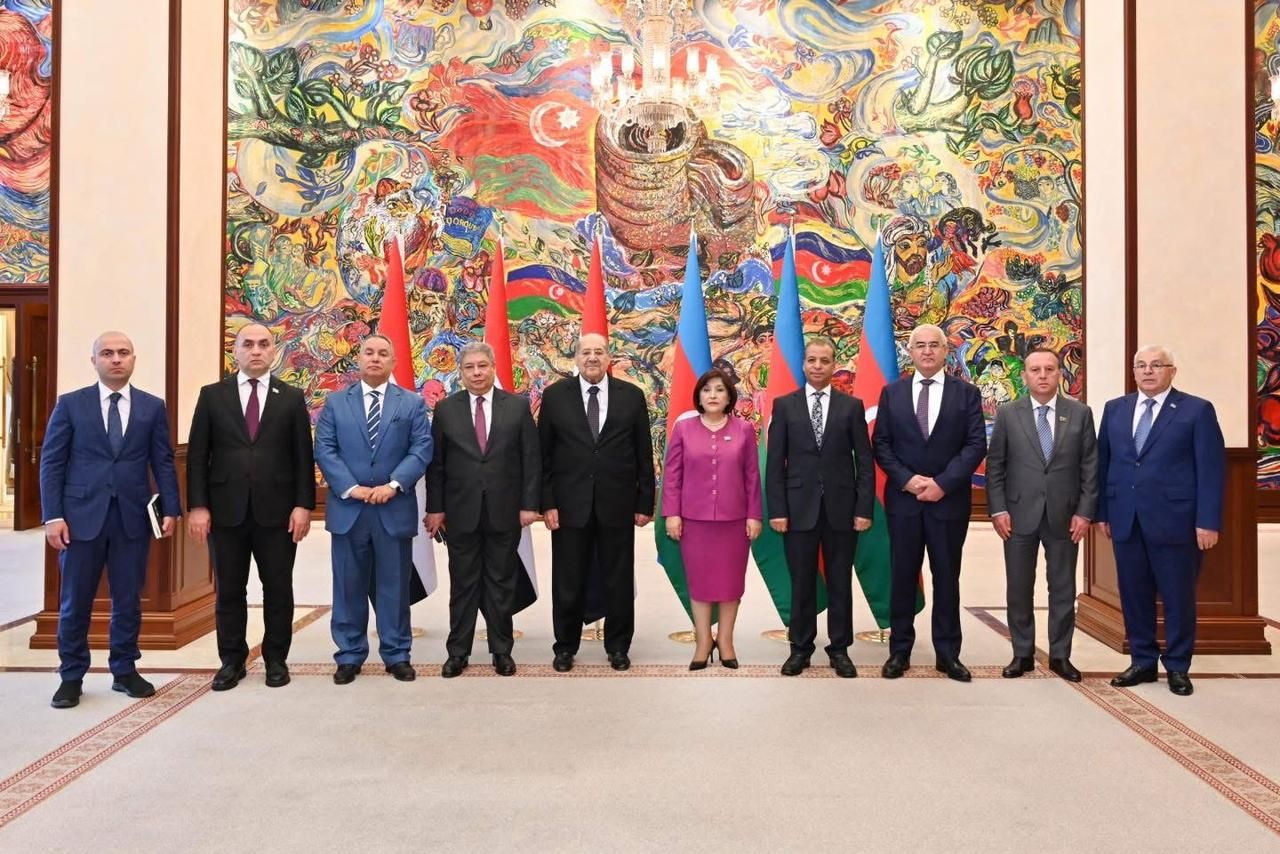 رئيس مجلس الشيوخ يؤكد لرئيسة المجلس الوطني تقدير مصر لموقف أذربيجان المساند لفلسطين