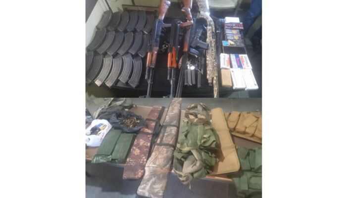 قوى الأمن: توقيف مواطن في بلدة عاصون بعد تجوّله على متن آليّة رابيد محمّلة بأسلحة وذخائر حربيّة