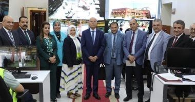 محافظ القاهرة يلتقى أعضاء لجنة المسابقة السنوية بمركز معلومات مجلس الوزراء