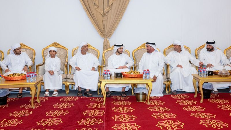 الامارات | محمد بن راشد بن محمد يعزي في وفاة عيسى علي بن بدر العليلي