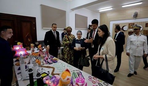 وفد "يونيسيف" يزور أكاديمية الشرطة ومركز الإصلاح والتأهيل العاشر من رمضان