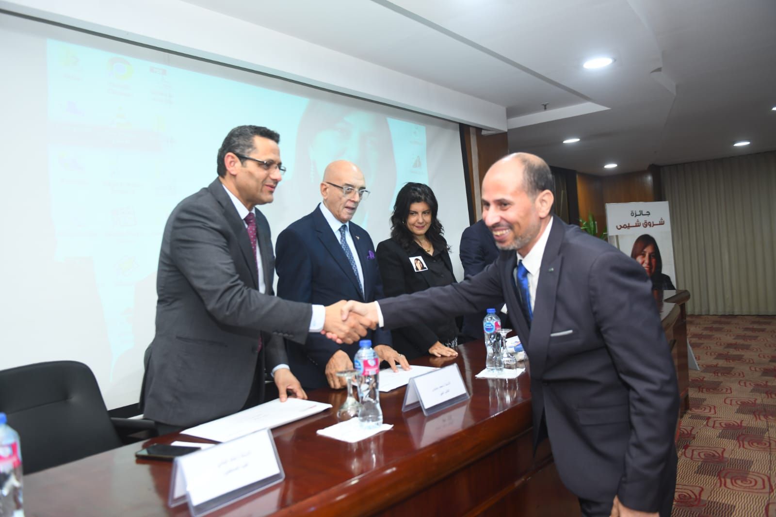 الزميل حسن السعدني يتسلم جائزة "شروق شيمي" للصحافة الرياضية