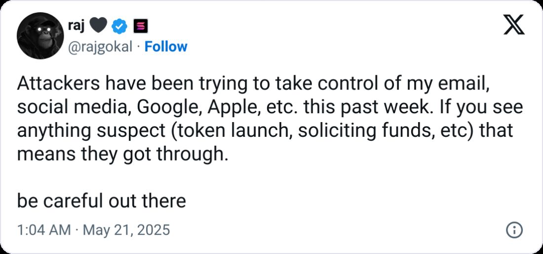 اختراق حساب Migos على إنستغرام في محاولة ابتزاز تستهدف المؤسس المشارك لـSolana