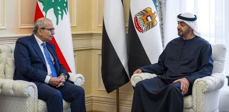 سلام بحث مع رئيس الإمارات بفتح آفاق جديدة للتعاون: أبواب لبنان مفتوحة أمام الأشقاء العرب