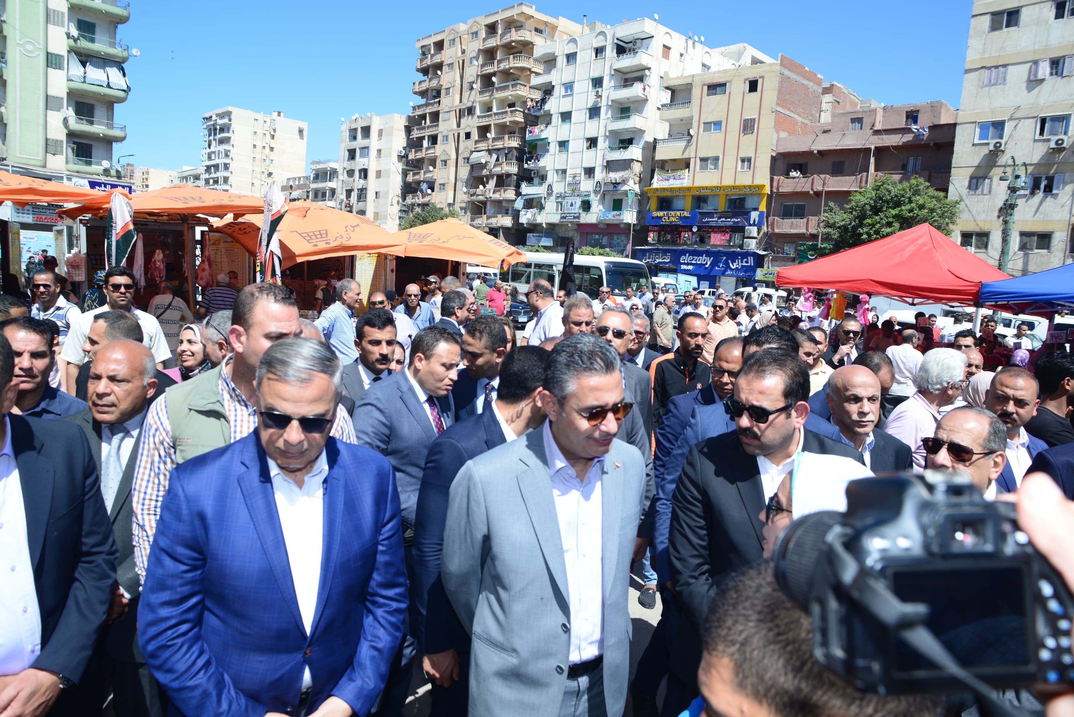 وزير التموين: إقامة نحو 10 أسواق فى جميع أحياء الإسكندرية.. صور