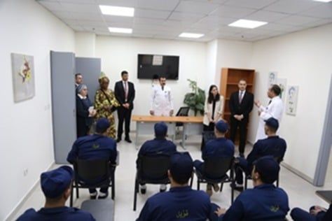 وفد "يونيسيف" يزور أكاديمية الشرطة ومركز الإصلاح والتأهيل العاشر من رمضان