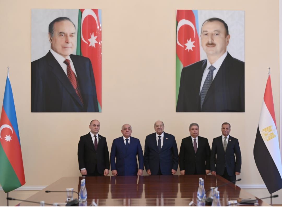 رئيس مجلس الشيوخ يلتقى رئيس وزراء أذربيجان لبحث تعزيز التعاون بين البلدين