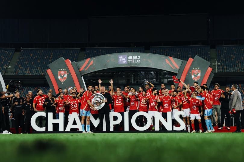 الأهلي يحسم الدوري بسداسية تاريخية... ووسام أبو علي يدخل سجل الهدافين