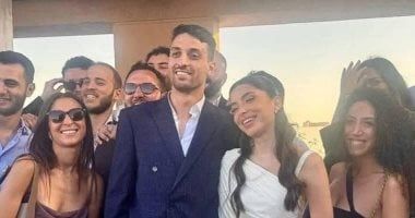 طاهر محمد طاهر يحتفل بعقد قرانه بعد تتويج الأهلي بالدوري.. صور