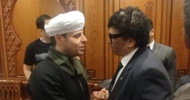وزير الثقافة وخالد جلال وحماده الموجي أول الحاضرين فى عزاء والد رئيس دار الأوبرا