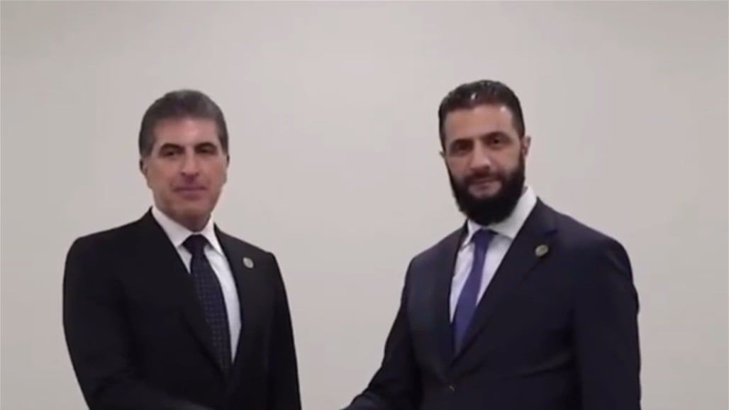 رئيس إقليم كردستان يلتقي الرئيس السوري أحمد الشرع في دمشق