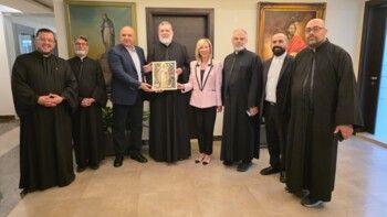 الرئيس جوزيف عون والسيدة الأولى في زيارة روحية إلى مزار سيدة لبنان