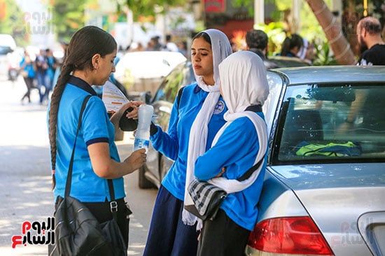 بدء امتحان اللغة العربية لطلاب الشهادة الإعدادية فى الجيزة