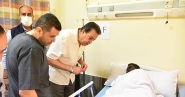 نائب رئيس مجلس الوزراء وزير الصحة يتفقد مستشفى وادي النطرون التخصصي بالبحيرة