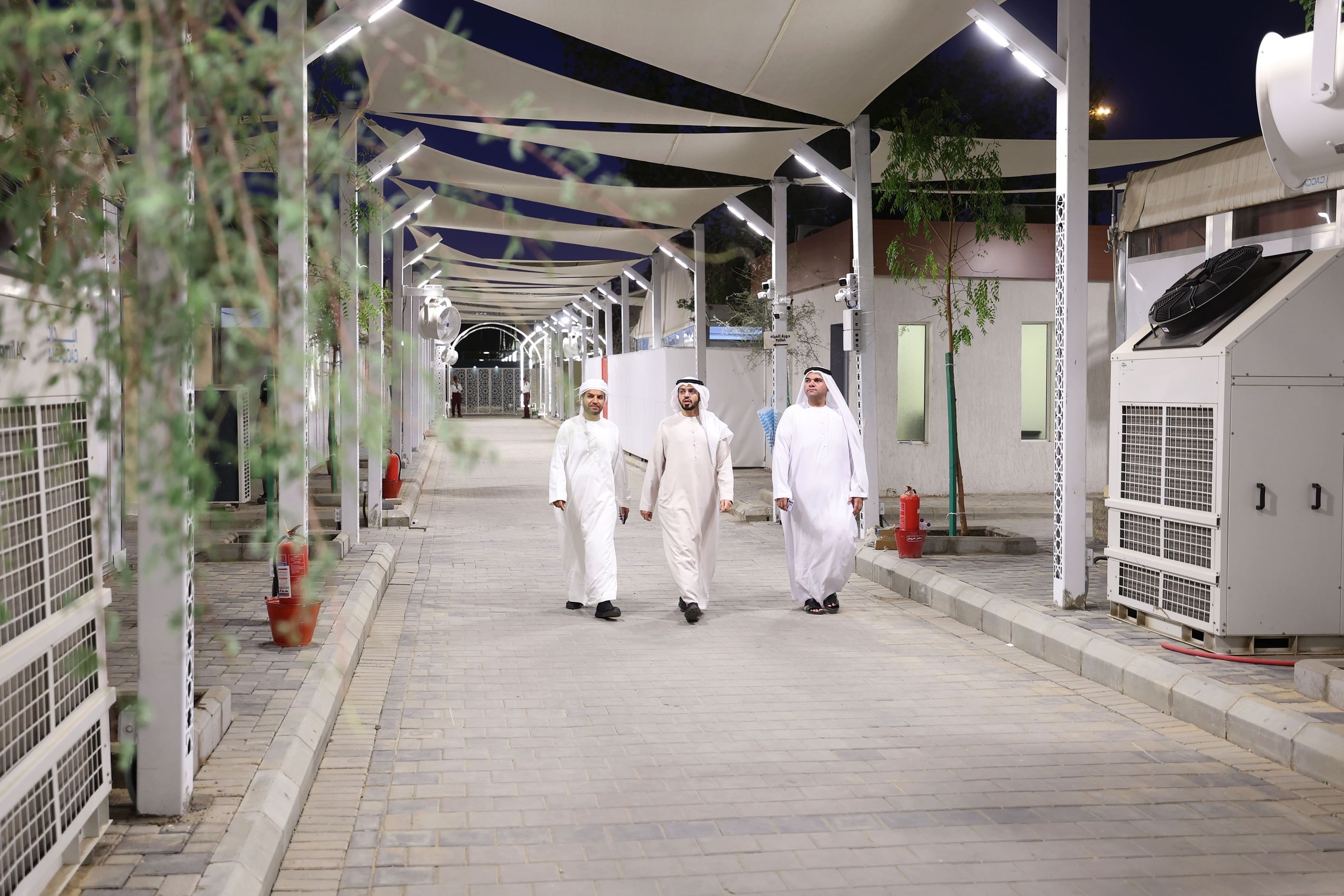الامارات | مكتب شؤون حجاج الإمارات يبدأ التشغيل التجريبي لمخيمات مشعري منى وعرفات