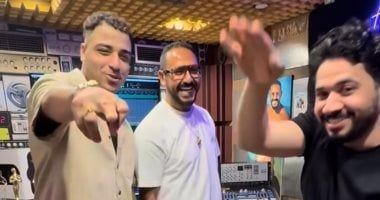 مصطفى حجاج وإسلام كابونجا يجتمعان فى أغنية "على وضع الطيران"