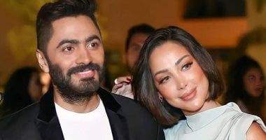 نجل تامر حسني وبسمة بوسيل يتعرض لأزمة صحية.. ووالدته تطلب الدعاء