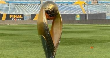 كأس أفريقيا تزين ملعب الدفاع الجوى قبل مواجهة بيراميدز وصن داونز