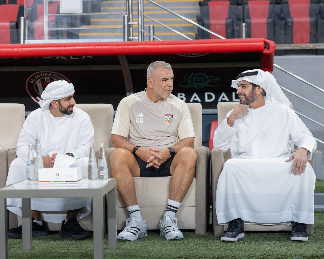 الامارات | حمدان بن مبارك يؤكد ثقته بعناصر "الأبيض".. ويُرحب بكوزمين